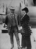 Original title:  Rt. Hon. and Mrs. Robert L. Borden aboard S.S. ROYAL GEORGE en route to England. 