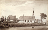 Titre original&nbsp;:  Ste-Anne de la Pérade Church and Other Buildings. 