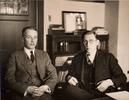 Original title:  Photograph of C. H. Best and F. G. Banting ca. 1924. Image courtesy University of Toronto Libraries - Fisher Library Digital Collections.