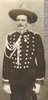 Original title:  Photograph Copy of Honoré Beaugrand in military uniform, Mexico (?), copied about 1920 Rice About 1865, 20th century Silver salts on paper - Gelatin silver process 13 x 6.5 cm Gift of Dr. William Beaugrand Donohue M2005.114.7.25 © McCord Museum Keywords:  male (26812) , Photograph (77678) , portrait (53878)