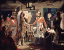 Original title:  The Meeting of Brock and Tecumseh. 