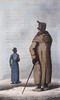 Original title:  One of the Seminary Boys at Quebec and a Gentleman in Winter dress. 