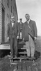 Original title:  Jean Louis Legare (left) and Edwin Seaborn, Moose Jaw, Saskatchewan. Image courtesy of Glenbow Museum, Calgary, Alberta.