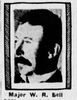 Original title:  Major W. R. Bell. From: The Winnipeg Tribune (Winnipeg, Manitoba, Canada), Nov 12, 1932, page 13.