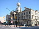 Original title:  Victoria Hall (City Hall), Cobourg, Ontario - by architect Kivas Tully.
