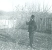 Original title:  Charles Raymond In His Garden, circa 1880. Courtesy of Guelph Museums. Catalog Number Grundy 2. 