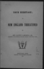 Original title:  Title page of "Your heritage, or, New England threatened" by Calvin E. Amaron. 
Source: https://www.familysearch.org/library/books/records/item/737890-your-heritage-or-new-england-threatened 