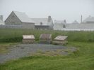Original title:  Marie Marguerite Rose marker on site at Louisbourg.

Original photograph by Barry Swackhamer (2014). 

From the Historical Marker Database. 