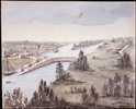 Original title:  Long Island Lock, Rideau Canal.

Date:	ca. 1835
Reference:	Box number: A027-02
Type of material:	Art
Found in:	Archives / Collections and Fonds
Item ID number:	2833769
Artist: Burrows, John, 1789-1848