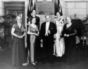 Titre original&nbsp;:    Description English: Rt. Hon. W.L. Mackenzie King and guests unveiling a plaque commemorating the five Alberta women whose efforts resulted in the Persons Case, which established the rights of women to hold public office in Canada (Ottawa, Ontario) [Front, L-R]: Mrs. Muir Edwards, daughter-in-law of Henrietta Muir Edwards; Mrs. J.C. Kenwood, daughter of Judge Emily Murphy; Hon. W.L. Mackenzie King; Mrs. Nellie McClung. [Rear, L-R]: Senators Iva Campbell Fallis, Cairine Wilson Français : Inauguration d'une plaque à la mémoire des cinq Albertaines dont les efforts se sont soldés par l'affaire « personnes », qui a permis d'établir le droit des femmes d'exercer des fonctions officielles au Canada. Date 11 June 1938(1938-06-11) Source This image is available from Library and Archives Canada under the reproduction reference number PA-195432 and under the MIKAN ID number 3535150 This t