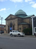 Original title:    Description English: The Bank of Montreal on the corner of Charlotte and Dorchester Streets, in downtown Sydney, on Cape Breton Island, Nova Scotia, Canada. The branch is a classically inspired, sandstone building with a copper domed roof. The Cape Breton Regional Municipality designated the building and land a registered heritage property in 2008. Completed in 1901 and constructed as a result of the industrial economic boom that occurred in Sydney at the turn of the twentieth century, the building was designed by renowned architect Sir Andrew Taylor of Taylor and Gordon. Among Taylor’s work in Canada are many of the buildings on the McGill University campus. Date 12 August 2011(2011-08-12), 19:57 Source The Bank of Montreal in an agust building Uploaded by Skeezix1000 Author Haydn Blackey from Cardiff, Wales

