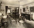 Titre original&nbsp;:  Small, John, 'Berkeley House', King St. E., s.w. cor. Berkeley St.; INTERIOR, dining room.; Author: Unknown; Author: Year/Format: 1900, Picture