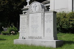 Titre original&nbsp;:    Description Français : Pierre tombale de la famille Gérin-Lajoie : Alexandre (1893-1969), Antoine (1824-1882), Henri (1859-1936), Léon (1895-1959), Marie (1867-1945, épouse de Henri), cimetière Notre-Dame-des-Neiges (B276 1/2), Montréal. English: Gérin-Lajoie family's tombstone, Notre-Dame-des-Neiges Cemetery (B276 1/2): Alexandre (1893-1969), Antoine (1824-1882), Henri (1859-1936), Léon (1895-1959), Marie (1867-1945, Henri's spouse). Date 7 June 2012 Source Own work Author Lusilier

