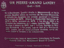 Titre original&nbsp;:  Pierre-Amand Landry