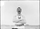 Original title:    Etienne Desmarteau (Canada) - Olympic Champion at throwing the 56lb weight, St.Louis 1904

Chicago Daily News negatives collection, SDN-002605. Courtesy of the Chicago Historical Society.

Taken in 1904 (http://memory.loc.gov)


