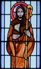 Original title:    Description St. Benin's Church, Kilbennan, County Galway, Ireland English: Detail of stained glass window depicting Saint Brendan. Date 16 September 2010(2010-09-16) Source Own work Author Andreas F. Borchert Reference 2010/9732

