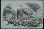 Original title:  Print Dalhousie Square, Montreal, during the fire of 1852 James Duncan (1806-1881) About 1900, 19th century or 20th century 38.2 x 51 cm Gift of Mr. David Ross McCord M7411.1.2 © McCord Museum Keywords:  disaster (71) , History (944) , Print (10661)