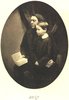 Original title:    Description Photographic portrait (1857) of British naturalist Philip Henry Gosse (1810–1888) and his son Edmund Gosse (1849–1928). Date 1857.(1857.) Source Frontispiece of "Father and Son" by Edmund Gosse, 1907. Author Photographer unknown. Permission (Reusing this file) Public domain - author died more than 70 years ago.

