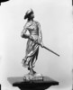 Original title:  Photo of a small statue of Madeleine de Verchères for Lady Grey. 