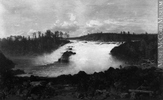 Original title:  Photograph River and falls, painting by Otto Reinhold Jacobi, 1860, copied for Mr. B. Wilson, about 1938 Wm. Notman & Son 1937-1940, 20th century Silver salts on film (nitrate) - Gelatin silver process 20 x 25 cm Purchase from Associated Screen News Ltd. VIEW-26133 © McCord Museum Keywords:  Art (2774) , Painting (2229) , painting (2226) , Photograph (77678)
