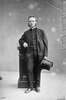 Original title:  Photograph Rev. William Snodgrass, Montreal, QC, 1862 William Notman (1826-1891) 1862, 19th century Silver salts on paper mounted on paper - Albumen process 8.5 x 5.6 cm Purchase from Associated Screen News Ltd. I-3388.1 © McCord Museum Keywords:  male (26812) , Photograph (77678) , portrait (53878)