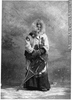 Original title:  Photograph Mrs. Bompas with snowshoes, Montreal, QC, 1896 Wm. Notman & Son 1896, 19th century Silver salts on glass - Gelatin dry plate process 12 x 17 cm Purchase from Associated Screen News Ltd. II-116337 © McCord Museum Keywords:  female (19035) , Photograph (77678) , portrait (53878)