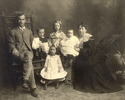 Original title:  Weston, George, 1864-1924, and family.; Author: Unknown; Author: Year/Format: 1905, Picture