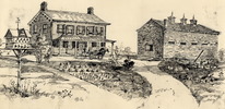 Titre original&nbsp;:  George Cooper's House (Toronto); Author: Thomson, William James (Canadian, 1858-1927); Author: Year/Format: 1893, Picture