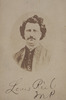 Original title:  Louis Riel Carte-de-visite  