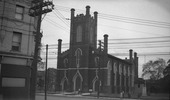 Titre original&nbsp;:  Trinity Anglican Church, King St. E., s.w. cor. Trinity St.
 : Toronto Public Library

