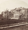 Original title:  Osgoode Hall, Queen St. W., north east corner University Ave.; view looking north west, from (formerly) Sayer Street.  Toronto, Ont. 1868.
 : Toronto Public Library

