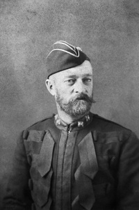 Titre original&nbsp;:  Colonel William M. Herchmer, North-West Mounted Police, Battleford, Saskatchewan. Date: 1882. Image courtesy of Glenbow Museum, Calgary, Alberta.

