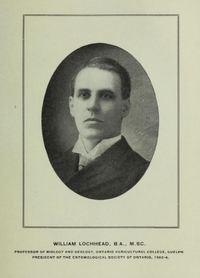 Original title:  William Lochhead. From the Annual report of the Fruit Growers' Association of Ontario, 1904.