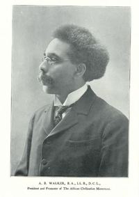 Original title:  Dr. A.B. Walker, from his book "A Message to the public". Image courtesy of Special Collections, Vaughan Memorial Library, Acadia University, Wolfville, Nova Scotia.