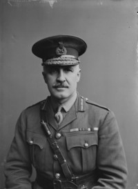 Original title:  Brig-Gen C.J. Armstrong, C.B., C.M.G. Canadian Engineers.  Library and Archives Canada. Online MIKAN no. 3214533.