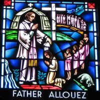 Titre original&nbsp;:  Father Claude Allouez window, Cathedral of St. Joseph the Workman, LaCrosse, WI. File:Claude-Jean Allouez.jpg - Wikipedia, the free encyclopedia