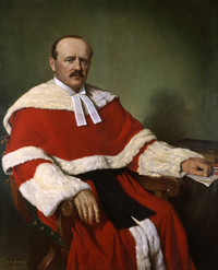 Original title:  Painting of the Right Honourable Francis Alexander Anglin, P.C.. Source: https://scc-csc.gc.ca/about-apropos/image-eng.aspx?id=art-pt-francis-alexander-anglin. 
Credit: Philippe Landreville, photographer. Supreme Court of Canada Collection. Artist: K. Forbes.
