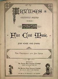 Original title:  Andrew Scott Irving - Wikipedia. Irving's Toronto News Company also published sheet music under the imprint Irving's Five Cent Music: "The Fisherman and His Child" by C. A. White.