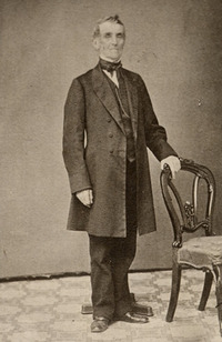 Original title:  Louis Massue Date c. 1860 Source This image is available from the Bibliothèque et Archives nationales du Québec under the reference number P560,S2,D1,P875 