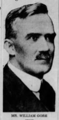 Original title:  William Gore. From: Windsor Star, 07 June 1934, page 5. 