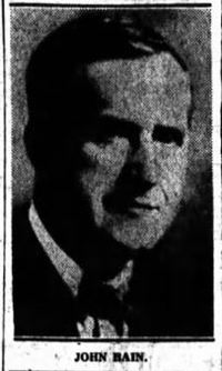 Titre original&nbsp;:  John Bain. From: The Ottawa Journal, 26 February 1932, page 13. 