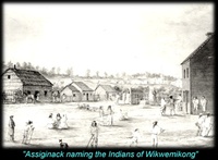 Original title:  Chapter 12 - The Odawa - Assiginack naming the Indians of Wekwemikong