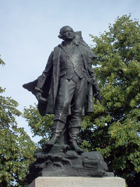 Titre original&nbsp;:    Description Français : Monument à Jean Vauquelin, place Vauquelin, Vieux-Montréal, à l'ouest de l'Hôtel de Ville. fiche Date 31 July 2011(2011-07-31) Source Own work Author Jeangagnon

