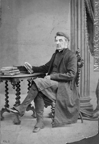Original title:  Photograph Bishop Francis Fulford, Montreal, QC, 1861 William Notman (1826-1891) 1861, 19th century Silver salts on paper mounted on paper - Albumen process 8 x 5 cm Purchase from Associated Screen News Ltd. I-1848.1 © McCord Museum Keywords:  male (26812) , Photograph (77678) , portrait (53878)