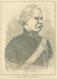 Original title:    Description English: George Augustus Wetherall Source: Archives de Montreal Date 2007-10-29 (original upload date) Source Transferred from en.wikipedia; transferred to Commons by User:YUL89YYZ using CommonsHelper. Author Original uploader was YUL89YYZ at en.wikipedia Permission (Reusing this file) PD-CANADA.

