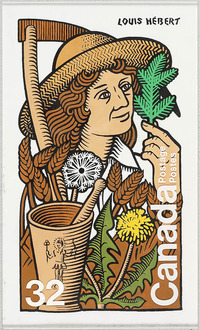 Titre original&nbsp;:  Louis H&eacute;bert [graphic material].&nbsp;