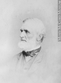 Original title:  Photograph Augustin Cantin, shipbuilder, Montreal, QC, 1868 William Notman (1826-1891) 1868, 19th century Silver salts on paper mounted on paper - Albumen process 8.5 x 5.6 cm Purchase from Associated Screen News Ltd. I-31181.1 © McCord Museum Keywords:  male (26812) , Photograph (77678) , portrait (53878)
