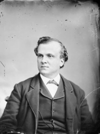 Titre original&nbsp;:  Hon. Félix Geoffrion, M.P. (Verchères, Quebec) b. Oct. 4, 1832 - d. Aug. 7, 1894. 