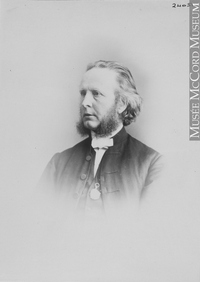 Titre original&nbsp;:  Photograph Rev. Dr. Jenkins, Montreal, QC, 1866-67 William Notman (1826-1891) 1866-1867, 19th century Silver salts on paper mounted on paper - Albumen process 14 x 10 cm Purchase from Associated Screen News Ltd. I-24051.1 © McCord Museum Keywords:  male (26812) , Photograph (77678) , portrait (53878)