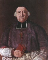 Titre original&nbsp;:    Description English: Portrait of Bishop Jean-Olivier Briand Date circa 1788(1788) Source Musée de la civilisation, Fabrique Notre-Dame de Québec repository Author Attributed to Louis-Chrétien de Heer (1760-before 1808)

